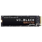 WD_BLACK 1TB SN770 NVMe Internal Gaming SSD Solid State Drive - Gen4 PCIe, M.2 2280, Up to 5,150 MB/s - WDS100T3X0E