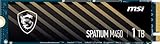 MSI SPATIUM M450 PCIe 4.0 NVMe M.2 1TB Internal Gaming SSD up to 3600MB/s 3D NAND Up to 600 TBW