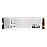 TEAMGROUP T-CREATE CLASSIC 1TB for Creators 3D NAND TLC NVMe 1.3 M.2 PCIe Gen3x4 2280 Internal Solid State Drive SSD (Read...