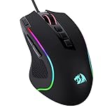 Redragon M612 Predator RGB Gaming Mouse, 8000 DPI Wired Optical Gamer Mouse with 11 Programmable Buttons & 5 Backlit Modes,...