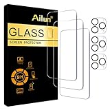 Ailun 3 Pack Screen Protector for iPhone 14 Pro Max[6.7 inch] + 3 Pack Camera Lens Protector,Sensor Protection,Dynamic Island...