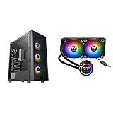 Thermaltake V250 Motherboard Sync ARGB ATX Mid-Tower Chassis & Water 3.0 ARGB Motherboard Sync Edition Intel/AMD 240...