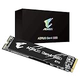 GIGABYTE AORUS NVMe Gen4 M.2 2TB PCI-Express 4.0 Interface High Performance Gaming, 3D TLC NAND, External DDR Cache Buffer,...