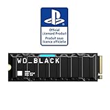 WD_BLACK 1TB SN850 NVMe SSD for PS5 Consoles Solid State Drive with Heatsink - Gen4 PCIe, M.2 2280, Up to 7,000 MB/s -...
