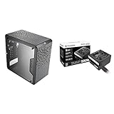 Thermaltake Smart 500W 80+ White Certified PSU, Continuous Power with 120mm Cooling Fan & Cooler Master MCB-Q300L-KANN-S00...