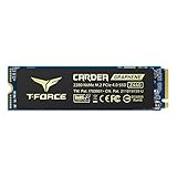 TEAMGROUP T-Force CARDEA Zero Z440 1TB DRAM SLC Cache 3D TLC NAND NVMe Phison E16 PCIe Gen4x4 M.2 2280 Gaming SSD with...