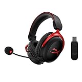HyperX Cloud II Wireless - Gaming Headset for PC, PS4/PS5, Nintendo Switch, Long Lasting Battery Up to 30 Hours, 7.1 Surround...