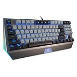 DREVO Mechanical Gaming Keyboard, Unique 89 Key Design with Numpad, Aluminium Alloy Top Panel, ABS Double-Shot Combo Keycaps,...
