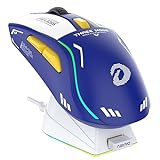DAREU A950 Wireless Gaming Mouse with RGB Charging Dock,High-Precision Sensor,Programmable Side Buttons and 120Hr...