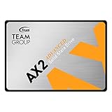 TEAMGROUP AX2 1TB 3D NAND TLC 2.5 Inch SATA III Internal Solid State Drive SSD (Read Speed up to 540 MB/s) Compatible with...