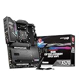 MSI MPG X570S Carbon MAX WiFi Gaming Motherboard (ATX, AMD, Socket AM4. DDR4, PCIe 4, CFX, M.2 Slots, Wi-Fi 6E)