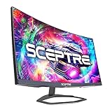 Sceptre Curved 24.5-inch Gaming Monitor up to 240Hz 1080p R1500 1ms DisplayPort x2 HDMI x2 Blue Light Shift Build-in...