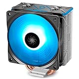 DeepCool GAMMAXX GT CPU Air Cooler RGB Aura Sync 180w TDP 6mm x 4 Pure Copper Heat Pipes CPU Cooler with 120mm Fan PWM...