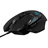 Logitech G502 HERO High Performance Wired Gaming Mouse, HERO 25K Sensor, 25,600 DPI, RGB, Adjustable Weights, 11 Programmable...