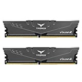 TEAMGROUP T-Force Vulcan Z DDR4 16GB Kit (2x8GB) 3200MHz (PC4-25600) CL16 Desktop Memory Module Ram (Gray) -...