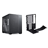 Lian Li O11 AIR MINI Black SPCC Aluminum Tempered Glass ATX Mini Tower Computer Case + Lian Li O11DMINI-1 Vertical GPU...