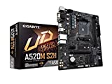 Gigabyte A520M S2H (AMD Ryzen AM4/MicroATX/4+3 Phases Digital PWM/Gigabyte Gaming GbE LAN/NVMe PCIe 3.0 x4 M.2/3 Display...