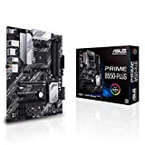 ASUS Prime B550-PLUS AMD AM4 Zen 3 Ryzen 5000 & 3rd Gen Ryzen ATX Motherboard (PCIe 4.0, ECC Memory, 1Gb LAN, HDMI 2.1,...