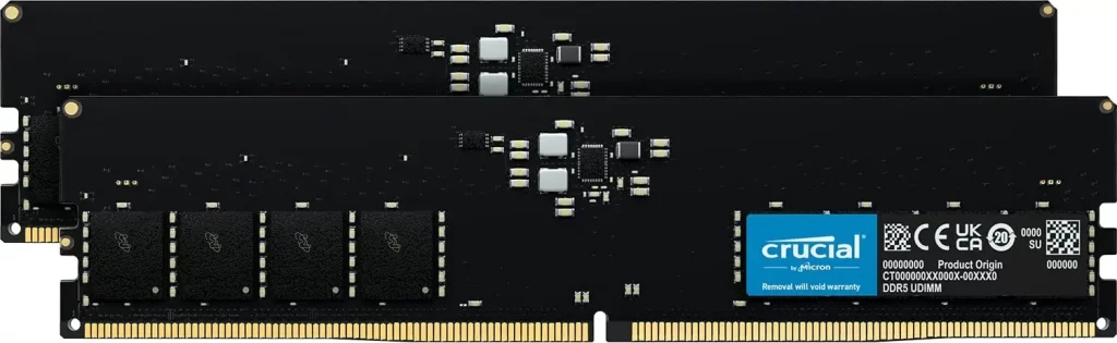 Crucial  DDR5 4800Mhz CL40