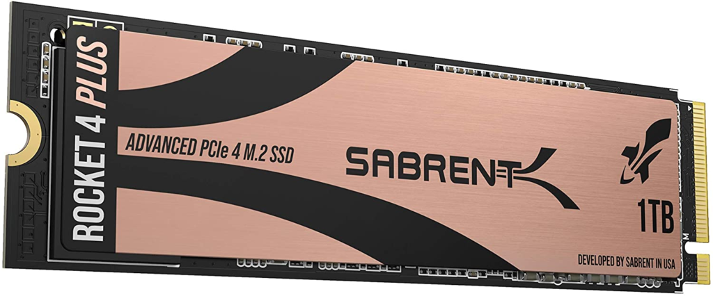 Sabrent 1TB Rocket 4 Plus NVMe PCIe 4.0
